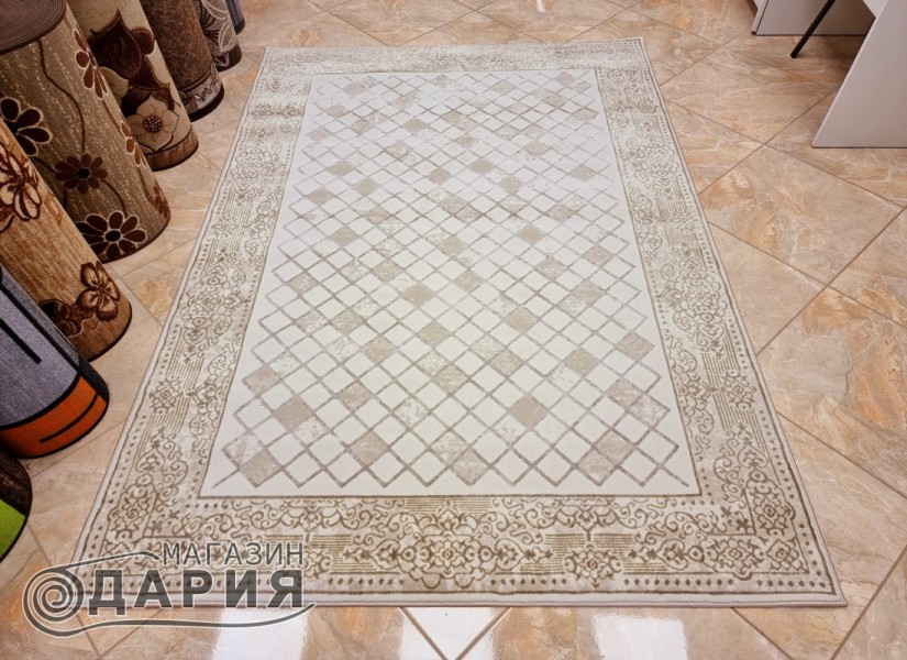 Тъкан килим ALLEGRA 8177 beige